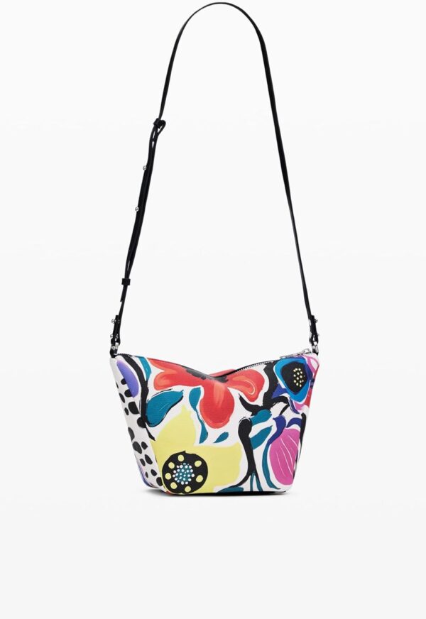 Borsa a spalla Desigual donna multicolore design floreale-2