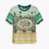 T-shirt Donna Desigual Slim Fit Polo Multicolore Stampa-6
