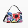 Borsa a spalla Desigual donna multicolore design floreale-1