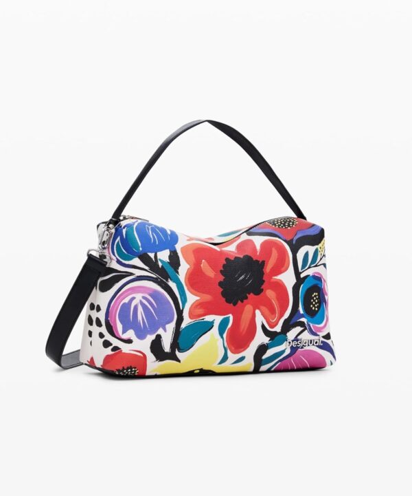 Borsa a spalla Desigual donna multicolore design floreale-1
