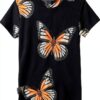Felpa Desigual Donna Nero Comoda Casual Stile Urbano-1
