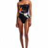 Costume intero Desigual donna slim multicolore riciclato-1