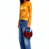 Borsa a tracolla Desigual donna moda pratica elegante-1