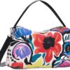 Borsa a spalla Desigual donna multicolore design floreale-0