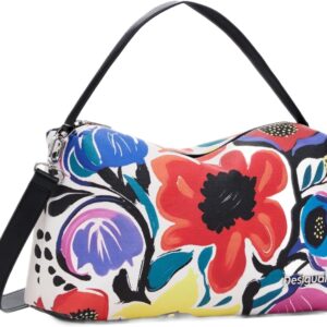 Borsa a spalla Desigual donna multicolore design floreale-0