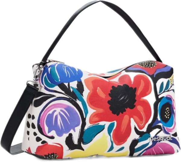 Borsa a spalla Desigual donna multicolore design floreale-0