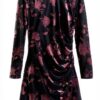Desigual Vestito Donna Slim Mini Rosso Tinta Unita-3