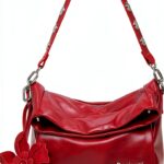 Desigual borsa a tracolla donna cuore rosso elegante-0