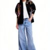 Felpa con cappuccio Desigual donna oversize multicolore-4