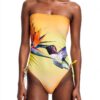 Costume intero Desigual donna slim multicolore riciclato-0
