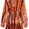 Gilet Donna Desigual Stampa Boho Collo V Manica Lunga-2