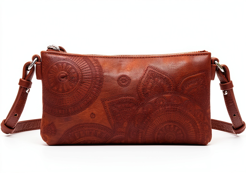 Portafoglio Bi‑Fold Donna Desigual Nero Camel 25SAYP02 aperto su un tavolo di legno, mostrando gli scomparti interni