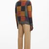 Maglione Desigual Uomo Scollo a V Quadri Regular Fit-3