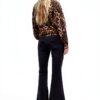 Maglione Donna Desigual Stampa Animalier Dettagli Ricamati-5