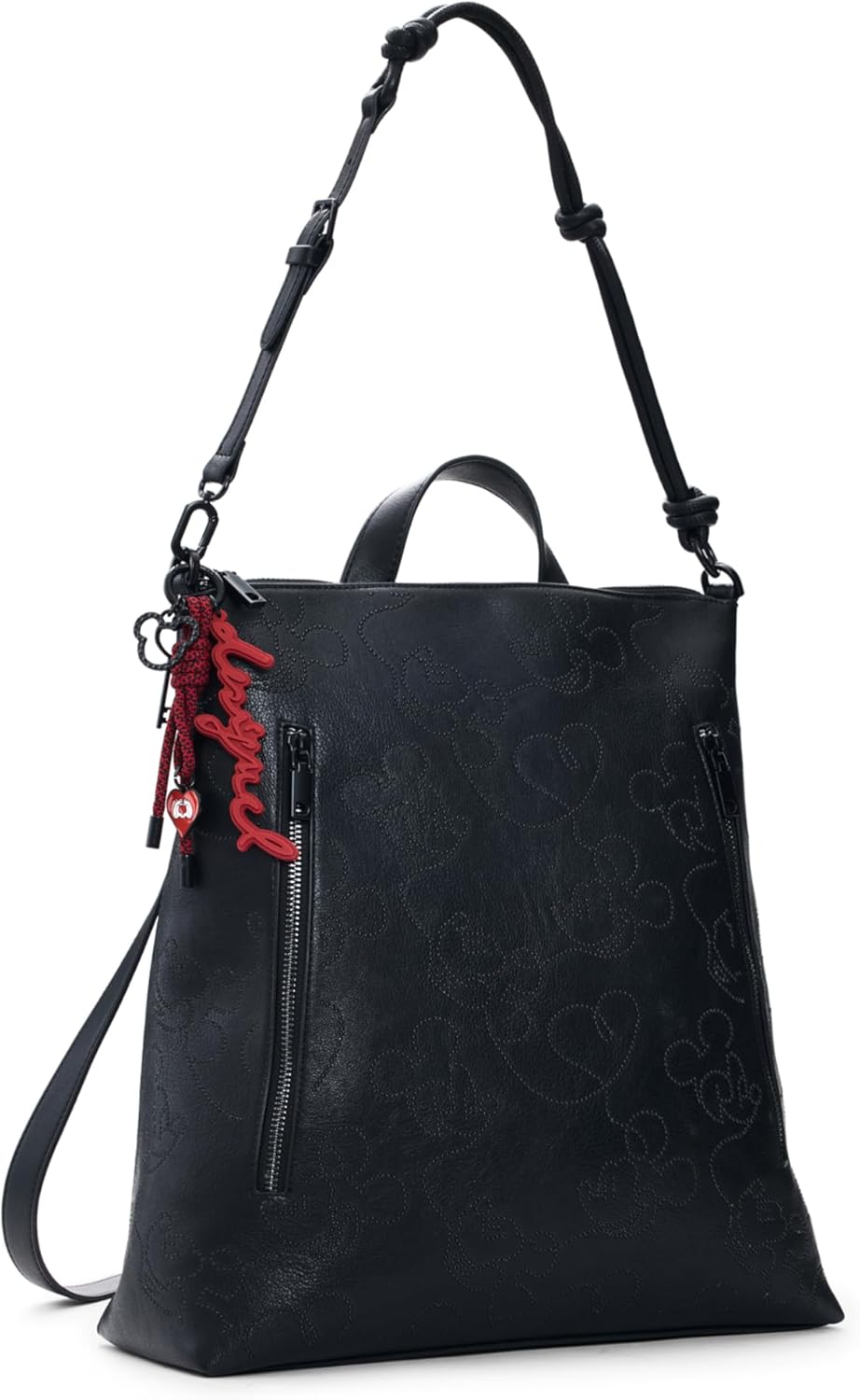 Pavo Monitor Arm installed on a wooden office desk