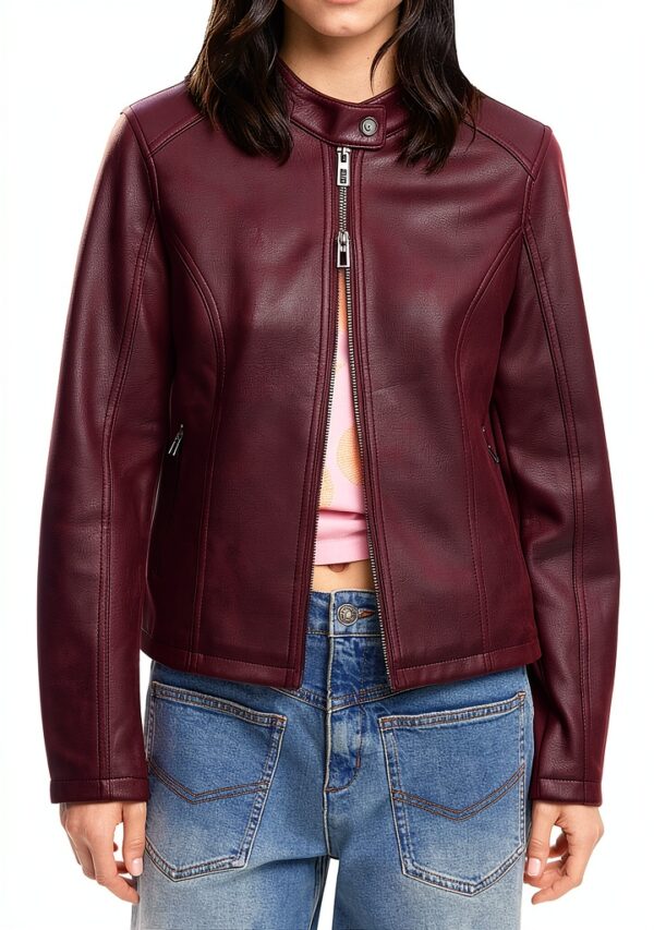 Desigual giacca donna regular fit collo coreana manica lunga