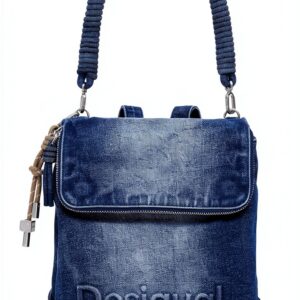 Jeans donna Desigual riciclati chiusura magnetica colore-0