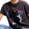 T-shirt Desigual Donna Nero Pizzo Paillettes Regular Fit-2