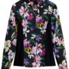 Felpa con cappuccio Desigual donna slim fit nero-3