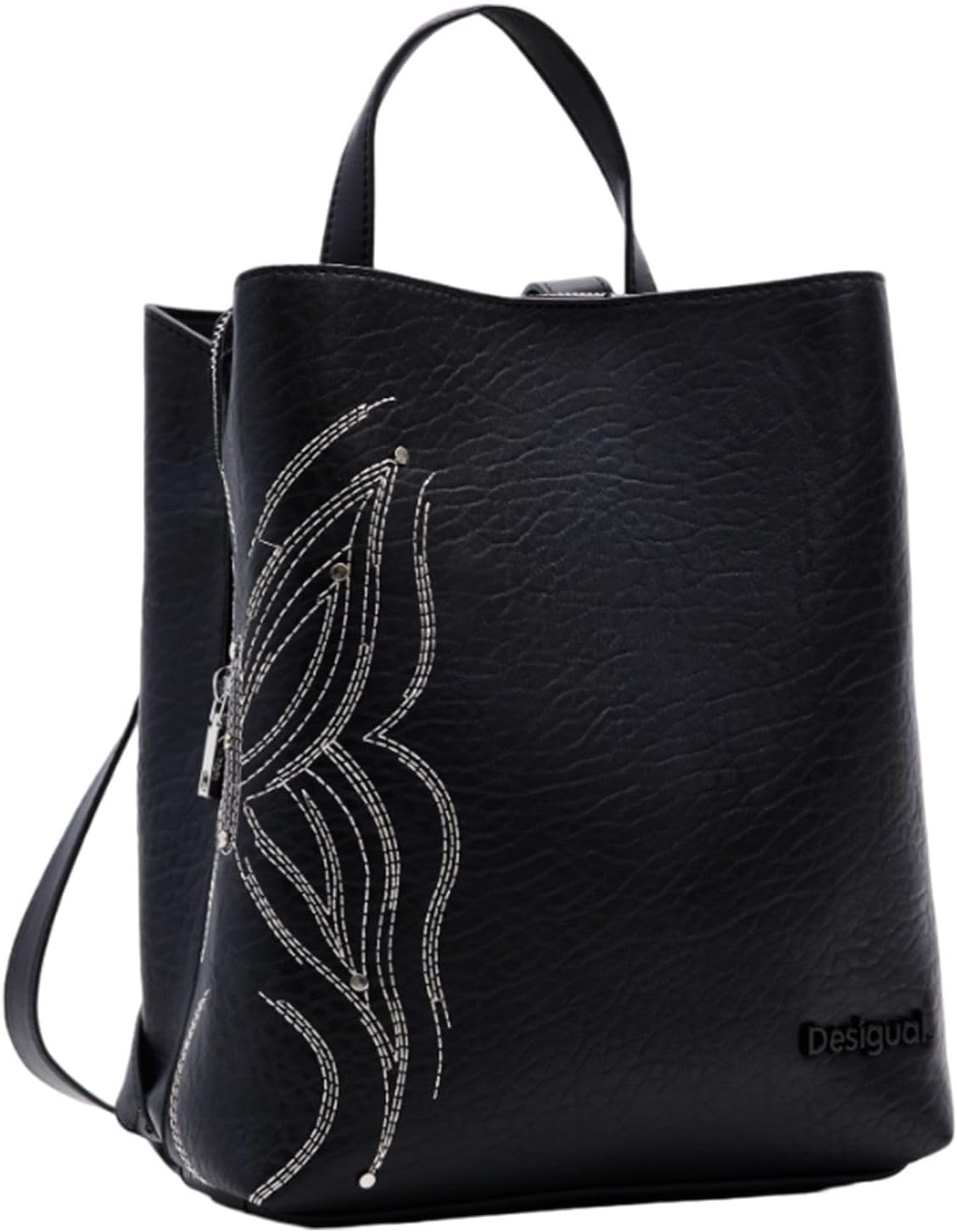 Pavo Monitor Arm installed on a wooden office desk