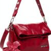 Desigual borsa a tracolla donna cuore rosso elegante-1