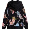 Felpa con cappuccio Desigual donna oversize multicolore-7