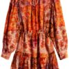 Gilet Donna Desigual Stampa Boho Collo V Manica Lunga-1