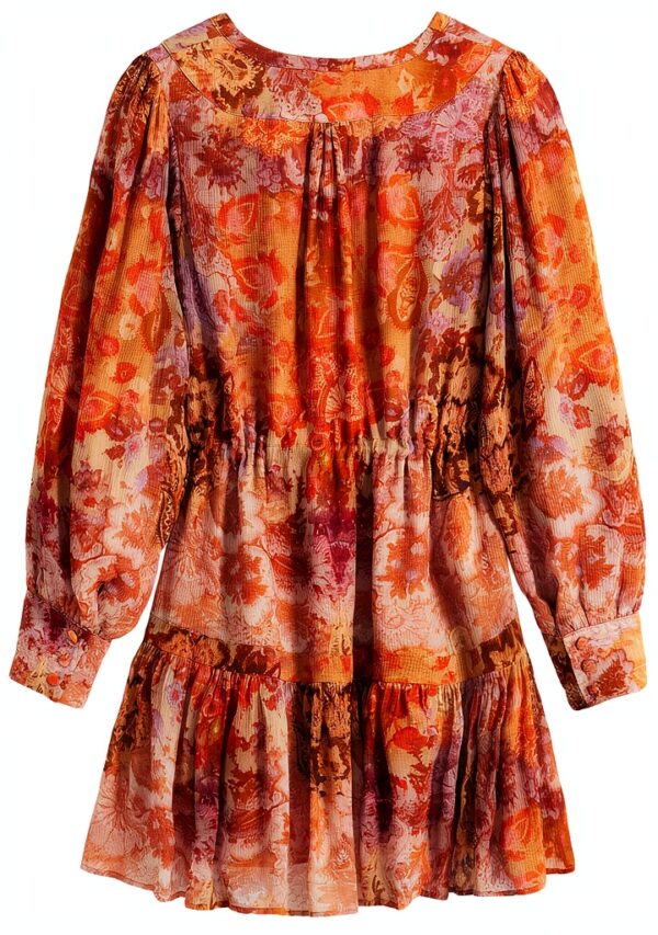 Gilet Donna Desigual Stampa Boho Collo V Manica Lunga-1