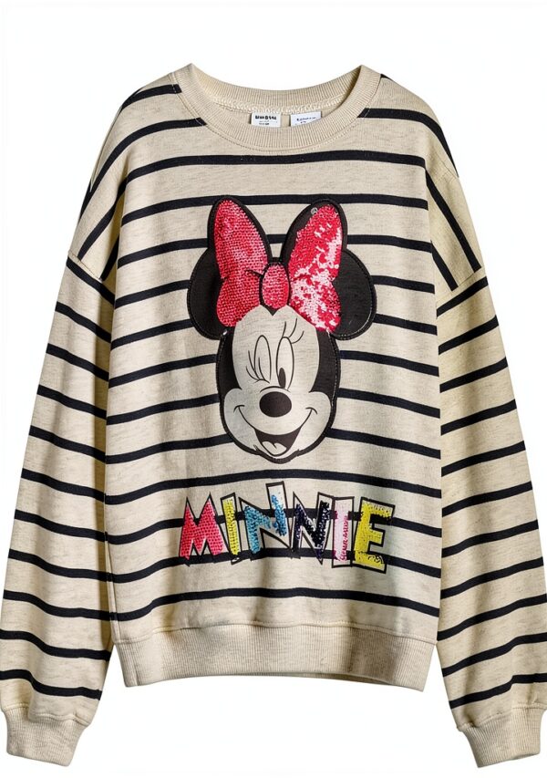 Felpa Desigual Bambine Ragazze Manica Lunga Multicolore-4