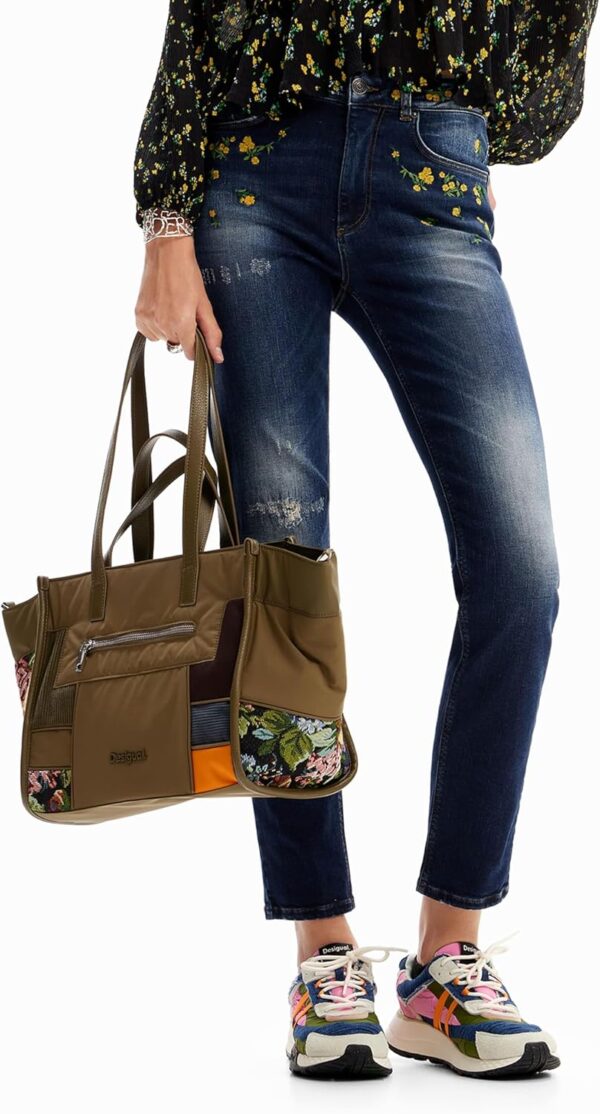 Jeans donna Desigual blu taglie disponibili comfort stile-1