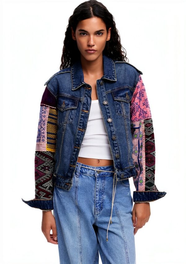 Desigual Orologio Donna Giacche Colletto Camicia Tasca