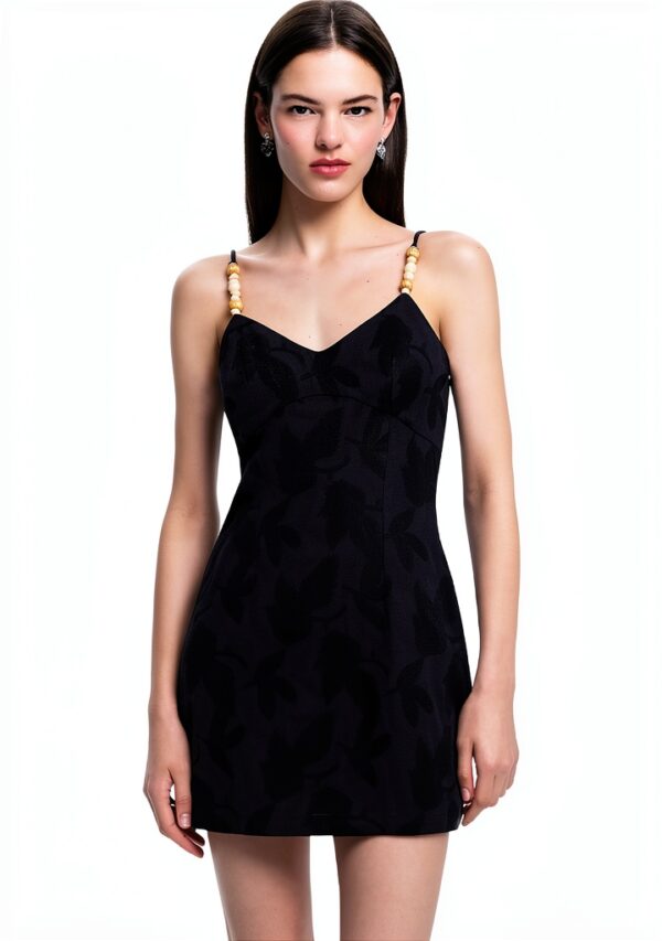 Vestito Casual Donna Desigual Mini Nero Rosso Multicolore