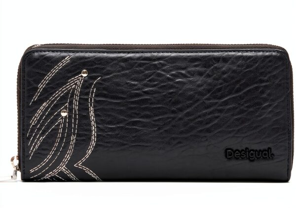 Portafoglio Desigual Mone Goodall Fiona Nero Donna Moda
