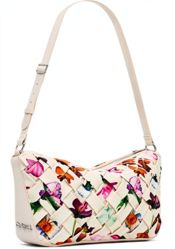 Borsa a spalla Desigual Monaco donna stampa floreale