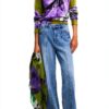 Sciarpa Desigual twill motivo animali unisex adulto-2