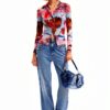 Felpa Desigual Donna Materiale Morbido Taglie XS XL-3