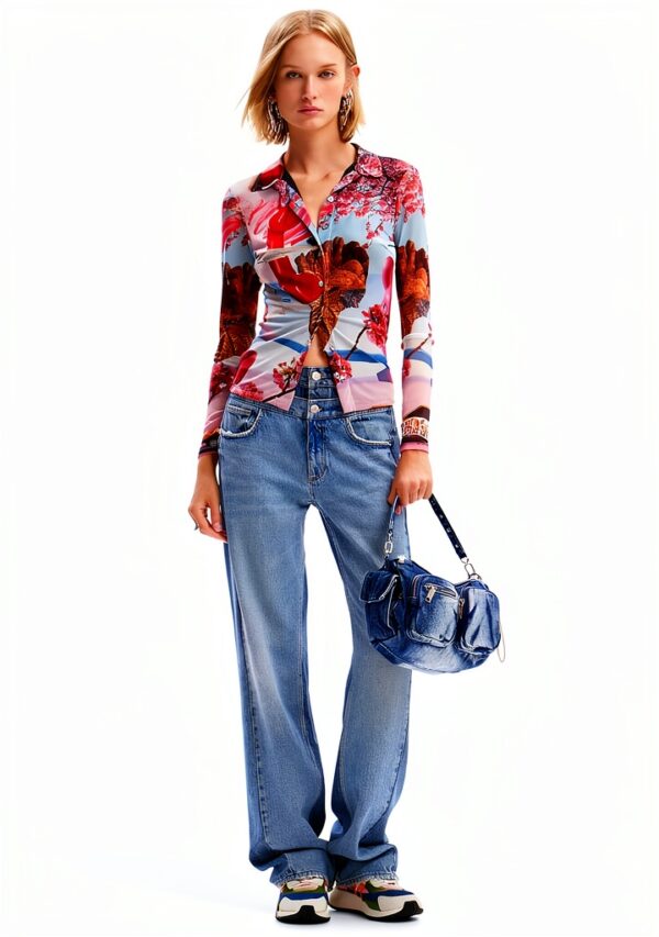 Felpa Desigual Donna Materiale Morbido Taglie XS XL-3