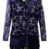 Desigual camicia donna multicolore colletto a camicia manica-0