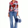 Felpa Desigual Donna Materiale Morbido Taglie XS XL-0