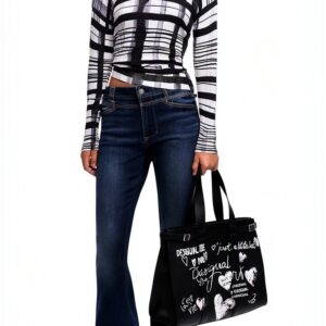 Felpa Desigual Donna Righe Tessuto Leggero Colori-0