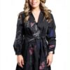 Desigual Donna Maglietta Stampa Arty Collo V Nero-6