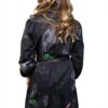 Desigual Donna Maglietta Stampa Arty Collo V Nero-8