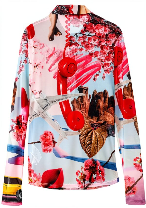 Felpa Desigual Donna Materiale Morbido Taglie XS XL-5