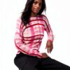 Felpa Desigual Donna Righe Regular Fit Colori Disponibili-1