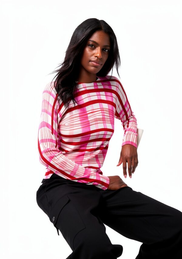 Felpa Desigual Donna Righe Regular Fit Colori Disponibili-1