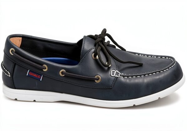 Scarpa da Barca Sebago Litesides FGL Blu Navy 908 Uomo, Comfort e Grip-2