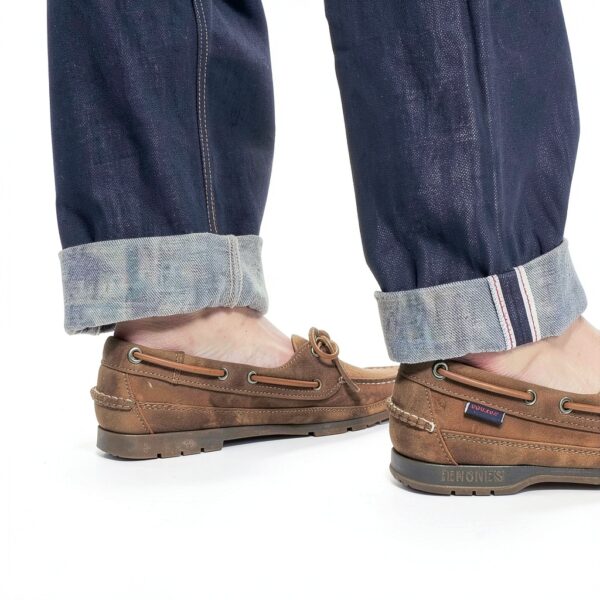 Sebago Schooner Crazy Horse, Marrone Tan 1, 13-6