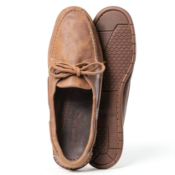 Sebago Schooner Crazy Horse, Marrone Tan 1, 13-5