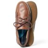 Sebago Triton Scarpe da barca in pelle cerata Cannella Marrone-4