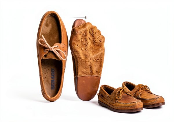 Sebago Schooner Crazy Horse, Marrone Tan 1, 13-2